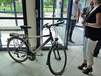 Fahrradverleih eröffnet Bild: Fahrradverleih eröffnet