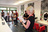 Bild: Andrang bei Kalender-Casting