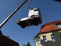Fliegender Brummi Bild: Fliegender Brummi