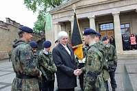 Öffentliche Vereidigung in Sondershausen Bild: Öffentliche Vereidigung in Sondershausen