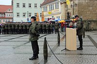 Öffentliche Vereidigung in Sondershausen Bild: Öffentliche Vereidigung in Sondershausen