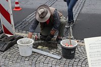 Bild: Stolpersteine in Sondershausen verlegt