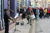Bild: Stolpersteine in Sondershausen verlegt