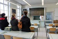 Bild: Das Scholl-Gymnasium am Samstag