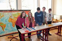 Bild: Das Scholl-Gymnasium am Samstag