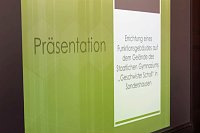 Bild: Das Scholl-Gymnasium am Samstag