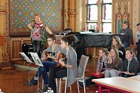 Bild: Das Scholl-Gymnasium am Samstag