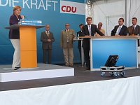 Besuch von Angela Merkel in Nordhausen Bild: Besuch von Angela Merkel in Nordhausen