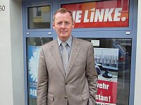 Wahlkampftour Die Linke Bodo Ramelow Bild: Wahlkampftour Die Linke Bodo Ramelow