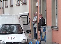 Wahlkampftour Die Linke Bodo Ramelow Bild: Wahlkampftour Die Linke Bodo Ramelow