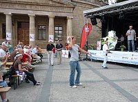 Athletenvorstellung Sparkassenmeeting Bild: Athletenvorstellung Sparkassenmeeting