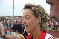 Steffi Nerius auf dem Göldner Bild: Steffi Nerius auf dem Göldner