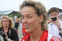 Steffi Nerius auf dem Göldner Bild: Steffi Nerius auf dem Göldner