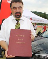 Steffi Nerius auf dem Göldner Bild: Steffi Nerius auf dem Göldner