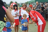 Steffi Nerius auf dem Göldner Bild: Steffi Nerius auf dem Göldner