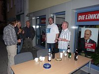 Wahlparty Die Linke Bild: Wahlparty Die Linke