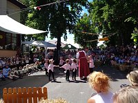 Auf dem Bauernhof war zum 25. Straßenfest etwas los Bild: Auf dem Bauernhof war zum 25. Straßenfest etwas los