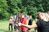 Bild: Paddeltour, Kletterturm und Denglisch�