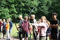 Bild: Paddeltour, Kletterturm und Denglisch�