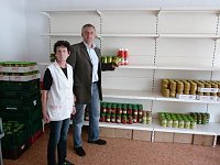 Besuch bei der Tafel Bild: Besuch bei der Tafel