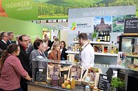 Hofladen des Tourismusverbandes Südharz-Kyffhäuser auf der Grünen Woche Bild: Hofladen des Tourismusverbandes Südharz-Kyffhäuser auf der Grünen Woche