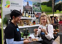 Hofladen des Tourismusverbandes Südharz-Kyffhäuser auf der Grünen Woche Bild: Hofladen des Tourismusverbandes Südharz-Kyffhäuser auf der Grünen Woche
