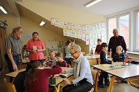 Spannender Projekttag an der GS Franzberg Bild: Spannender Projekttag an der GS Franzberg