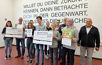 Bild: Regelschule Franzberg trotzt dem Wetter und startet Spendenlauf