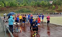 Bild: Regelschule Franzberg trotzt dem Wetter und startet Spendenlauf