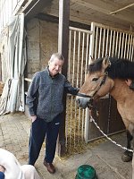 Bild: Tierischer Besuch in der Tagespflege
