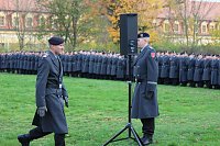 Vereidigung im Zeichen des 64. Jahrestags Bild: Vereidigung im Zeichen des 64. Jahrestags
