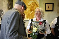Dem Meister ein Ständchen gebracht Bild: Dem Meister ein Ständchen gebracht