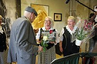 Dem Meister ein Ständchen gebracht Bild: Dem Meister ein Ständchen gebracht