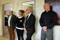 Dem Meister ein Ständchen gebracht Bild: Dem Meister ein Ständchen gebracht