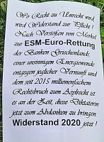Bild: Protest auch in Sondershausen