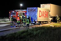 Bild: Schwerer Unfall auf der A 38