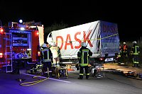 Bild: Schwerer Unfall auf der A 38