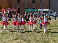 Bild: Die Eleven des Tanzstudio Radeva bereicherten das Programm zum Kindertag in Sondershausen