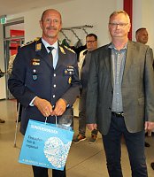 Bild: Verabschiedungsappell am Bundeswehrstandort Sondershausen