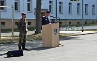 Bild: Verabschiedungsappell am Bundeswehrstandort Sondershausen