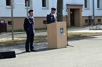 Bild: Verabschiedungsappell am Bundeswehrstandort Sondershausen