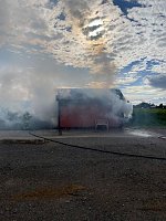 Bild: Brandeinsatz in Ro&szlig;leben