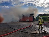 Bild: Brandeinsatz in Ro&szlig;leben