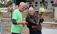 Bild: Verdienstvolle Faustballer geehrt