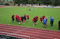 Bild: Faustball: Trotz Regens Turnier durchgezogen