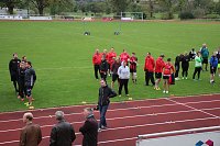 Bild: Faustball: Trotz Regens Turnier durchgezogen