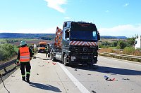 Bild: Unfall auf der A38