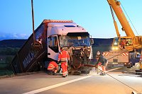 Bild: Bergung auf der Autobahn