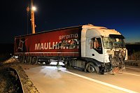 Bild: Bergung auf der Autobahn