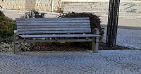 Bild: Sitzb&auml;nke in der Innenstadt werden saniert